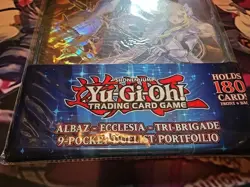 Yu-Gi-Oh! 9 Pocket Portfolio: Albaz Ecclesia Tri Brigade - New Sealed - Image 2