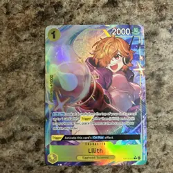 Lilith Rare Alt Art OP13-113 Carrying on His Will One Piece Foil - Image 1