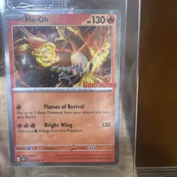 2 Available Chaos Rising Gamestop Stamped PROMO Ho-OH SEALED Pokemon Card - Image 3