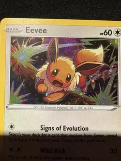 Eevee Promo SWSH: Sword & Shield Promo Cards SWSH118 NM Holo Bleed Swirl - Image 5