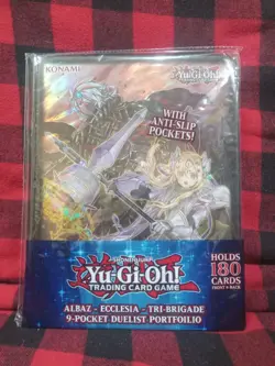 Yu-Gi-Oh Trading Card Game 9-Pocket Duelist Portfolio Binder Brand New - Image 1