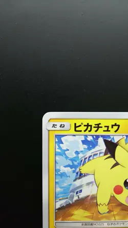 Pokemon Japanese Card Non-Holo Pikachu 125/S-P Promo Stamped Voltecker Campaign - Image 2