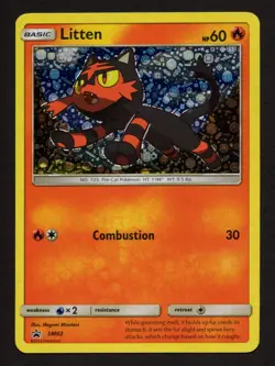 Pokemon TCG: Litten (General Mills Promo) Misc Cards & Products SM02 - LP 🔥😺🐈 - Image 2