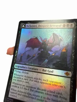 MTG Aclazotz, Deepest Betrayal Foil Lost Caverns Of Ixalan #88 BLEMISH - Image 2