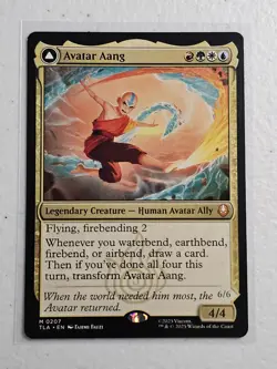 MTG Avatar Aang/Aang Master of Elements M 207 Nonfoil Avatar: The Last Airbender - Image 1