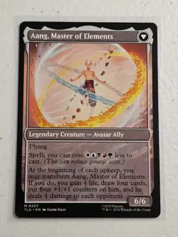 MTG Avatar Aang/Aang Master of Elements M 207 Nonfoil Avatar: The Last Airbender - Image 2