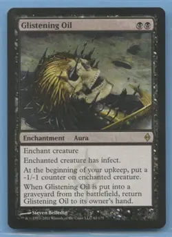 MTG: New Phyrexia: Glistening Oil - Image 1