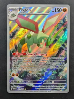 Flygon 101/094 Illustration Rare Phantasmal Flames Pokemon NM - Image 1