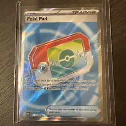 Poke Pad 113/088 Full Art Ultra Rare Mega Evolution: Perfect Order Pokemon TCG - Image 1