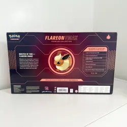 Pokemon TCG: Flareon VMAX Premium Collection Box Factory Sealed - Image 2