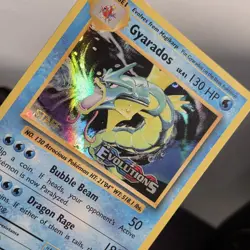 Pokemon TCG Staff Prerelease Gyarados Evolutions 34/108 NM - Image 2