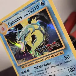 Pokemon TCG Staff Prerelease Gyarados Evolutions 34/108 NM - Image 4
