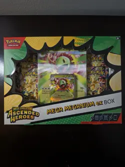 Pokemon TCG Mega Meganium ex Box Ascended Heroes SEALED - Image 1