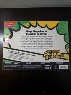 Pokemon TCG Mega Meganium ex Box Ascended Heroes SEALED - Image 2