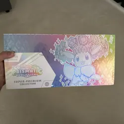 New Pokemon TCG Scarlet Violet Prismatic Evolutions Super Premium Collection Box - Image 1
