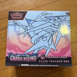 Pokemon Center Mega Evolution Chaos Rising Elite Trainer Box PC ETB New - Image 1