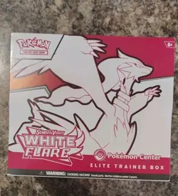 Pokemon TCG Scarlet & Violet White Flare Pokemon Center ETB - Image 1