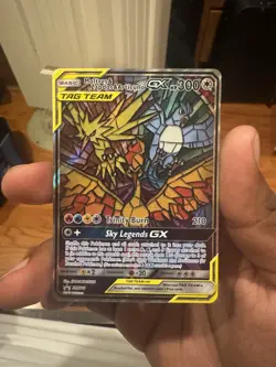 Pokemon Moltres Zapdos Articuno Tag Team GX SM210 TCG Promo - Image 1