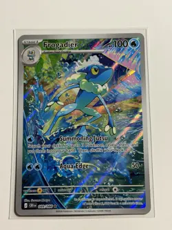 Frogadier Illustration Rare Holo ME04: Chaos Rising 089/086 MINT 🔥 Pokemon - Image 1