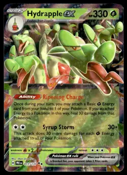Pokemon TCG Stellar Crown #011/131 Hydrapple EX NM - Image 1
