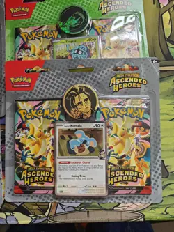 Pokemon TCG: Ascended Heroes 2 Pack Blister Larry's Komala - Brand New & Sealed - Image 1