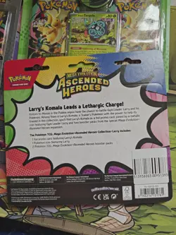 Pokemon TCG: Ascended Heroes 2 Pack Blister Larry's Komala - Brand New & Sealed - Image 3