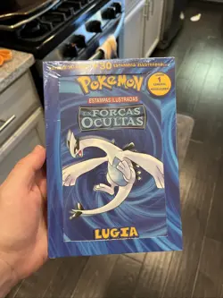 Ex Forcas Ocultas Pokemon Vintage Lugia Deck Portuguese Original Sealed - Image 2