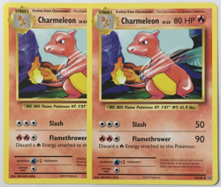 POKEMON 2X CHARMELEON LV.32 10/108 XY EVOLUTIONS UNCOMMON NEAR MINT - Image 1