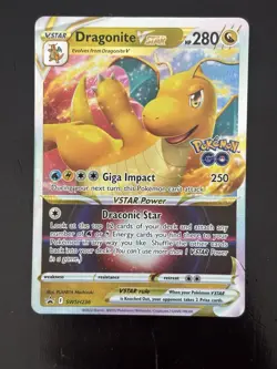 Dragonite VSTAR SWSH236 Holo Promo Sword & Shield Promo Pokemon Near Mint - Image 1