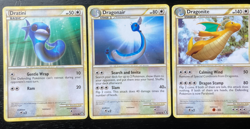 Pokemon HGSS Triumphant NonHolo Dragonite 18/102 Dragonair32/102 & Dratini EX/NM - Image 1