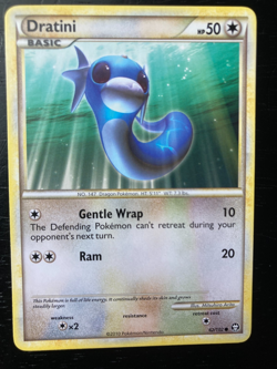 Pokemon HGSS Triumphant NonHolo Dragonite 18/102 Dragonair32/102 & Dratini EX/NM - Image 3
