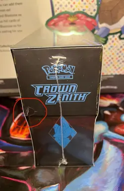 Pokemon Center Crown Zenith ETB Elite Trainer Box Plus New Sealed Small Tear - Image 2