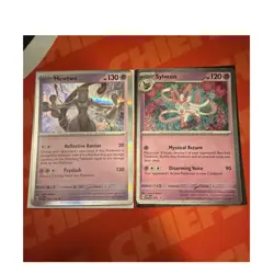 Pokemon Holo Lot - Mewtwo 150/165, Sylveon 172 Cosmos Holo - NM/M & SHIPS FAST! - Image 1