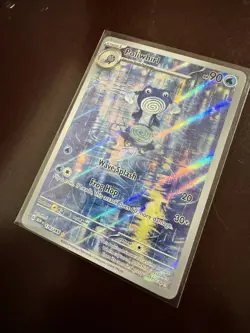 The Pokemon Company Poliwhirl 176/165 SV 151 Illustration Rare Holo English - Image 4