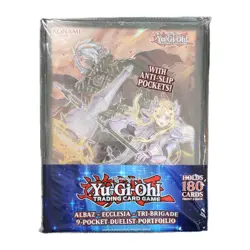Yu-Gi-Oh! 9 Pocket Portfolio: Albaz Ecclesia Tri Brigade - New Sealed - Image 1