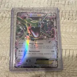 Rayquaza EX XY69 XY Promo Holo Pokemon TCG Card 170 HP Basic 6+ English - Image 5