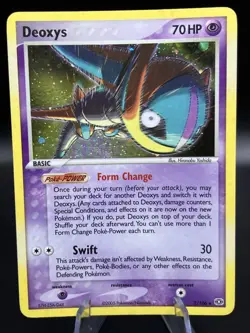 Deoxys 2/106 Holo Rare Pokemon Card - Image 1