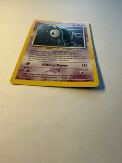 Unown A 14/75 Neo Discovery Pokemon Card Holo Rare Lightly Played LP - Image 2