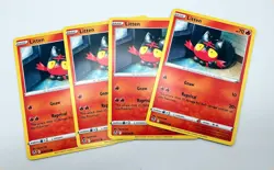 Pokemon Cards 2022 Silver Tempest Playset Litten 030/195 x4 4x - Image 1