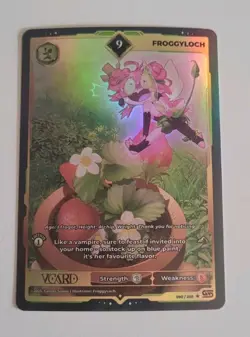FroggyLoch 9 Holo 1st Edition Awakened Worlds Card GamerSupps VCard 090/250 - Image 1