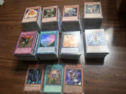 Huge Yugioh Lot 800+ Cards Total, 200+ Super Rare And 200+ Rares - Image 1