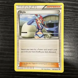 Skyla #148/162 BREAKthrough Uncommon Trainer Pokemon Card TCG - Image 1