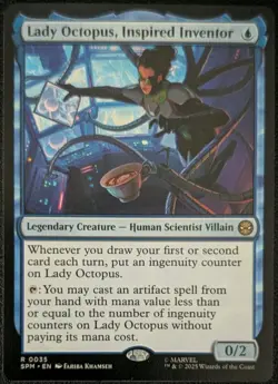 Lady Octopus, Inspired Inventor (0035) - MTG Marvel's Spider-Man - Regular -(NM) - Image 1