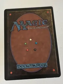 Magic the Gathering MTG Beta Forest v.2 (FOG) LP (Beta Bob) - Image 2