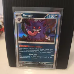 Pokemon Gengar POR 050/088 Rare Holo Mind Jack 130HP 2026 - Image 3