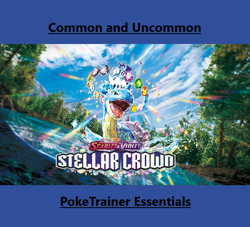 Stellar Crown - COMMON & UNCOMMON - Select Your Own Pokemon - MULTIBUY DISCOUNT - Image 1