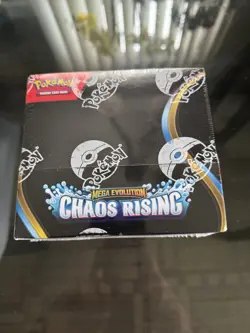 Pokemon Mega Evolution Chaos Rising Booster Box New Sealed - Image 1