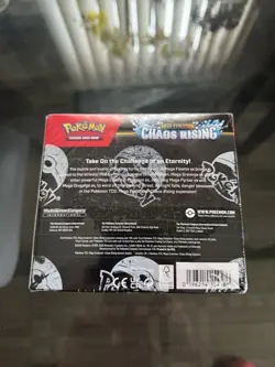 Pokemon Mega Evolution Chaos Rising Booster Box New Sealed - Image 3