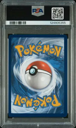 2025 POKEMON DESTINED RIVALS POKEMON CENTER ETB TEAM ROCKET'S WOBBUFFET PSA 9 - Image 2