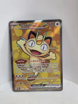 Pokemon Meowth EX Full Art Ultra Rare Holo 107/088 English perfect order - Image 1